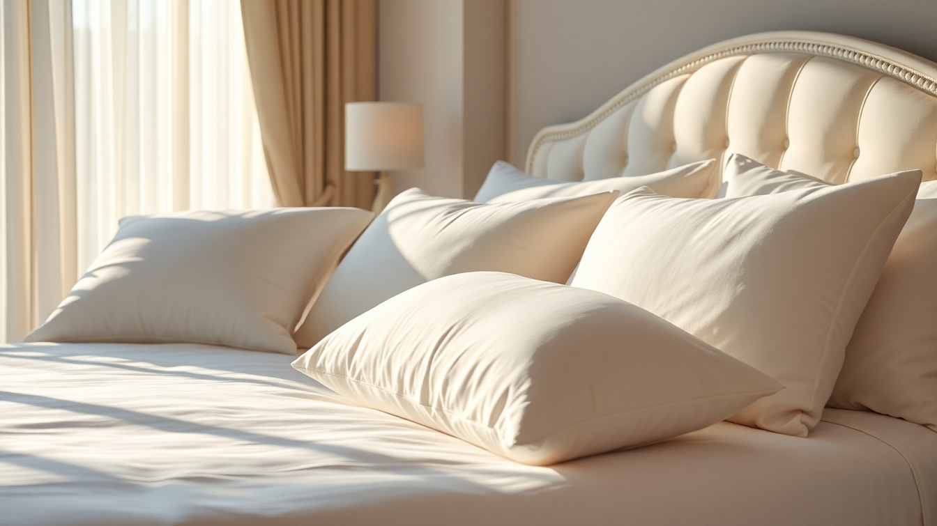Unlock the Secret to Hotel-Quality Sleep: Discover the Comfort of Down and Feather Pillows