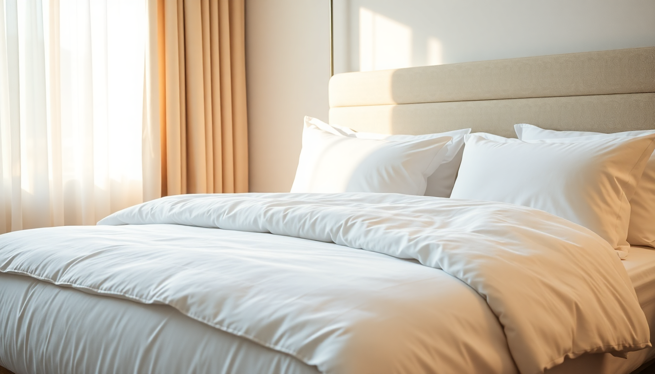 The True Value of Superior Quality Pillows and Duvets in the Hotel Industry