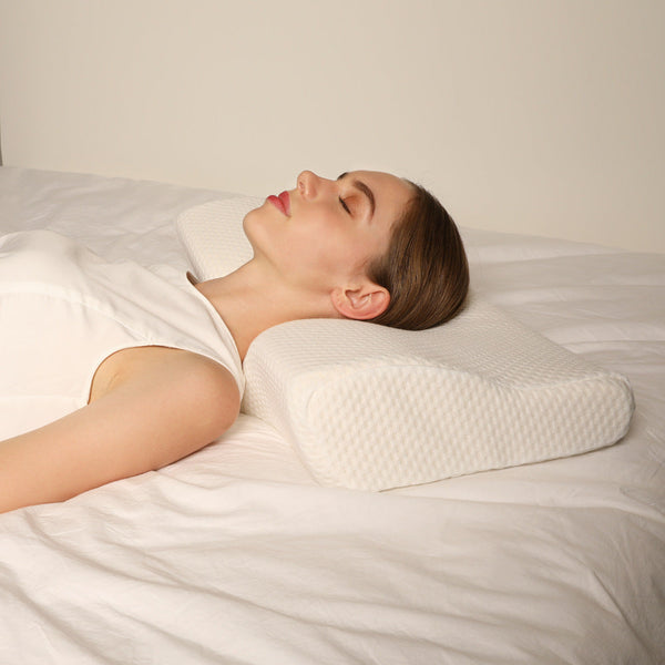 BlissLoom Butterfly Memory Foam Pillow – Slow Rebound Neck Support